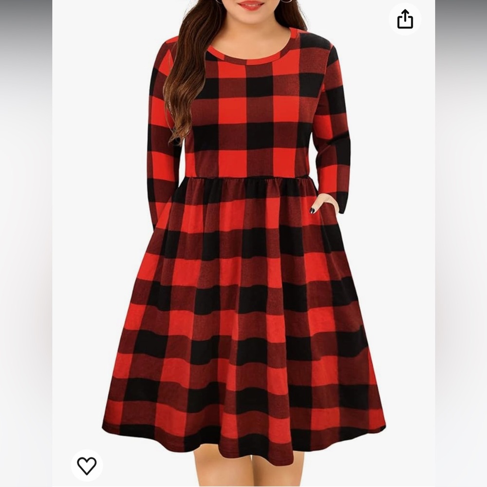RITERA Plus Size Dress for Women 3x